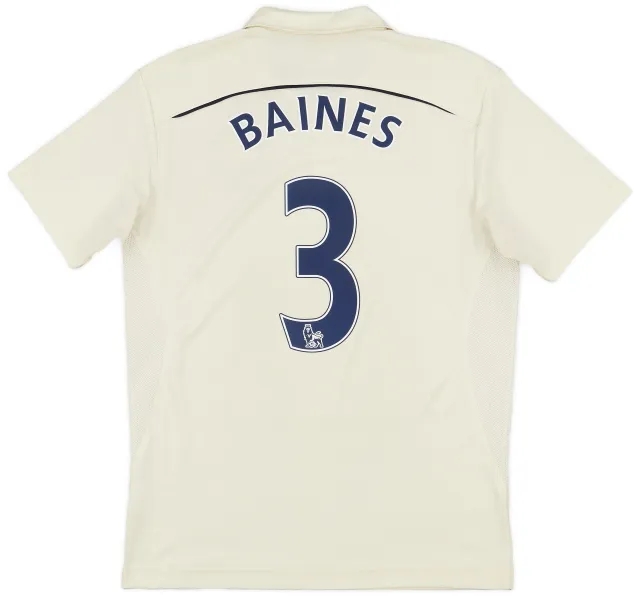 2010-11 Everton Third Shirt Baines #3 - 8/10 - (M)