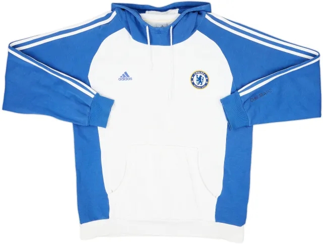 2007-08 Chelsea adidas Hooded Top - 7/10 - (XL)