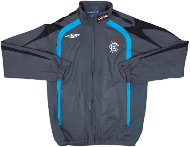 2007-08 Rangers Umbro 1/4 Zip Training Top - 8/10 - (S)