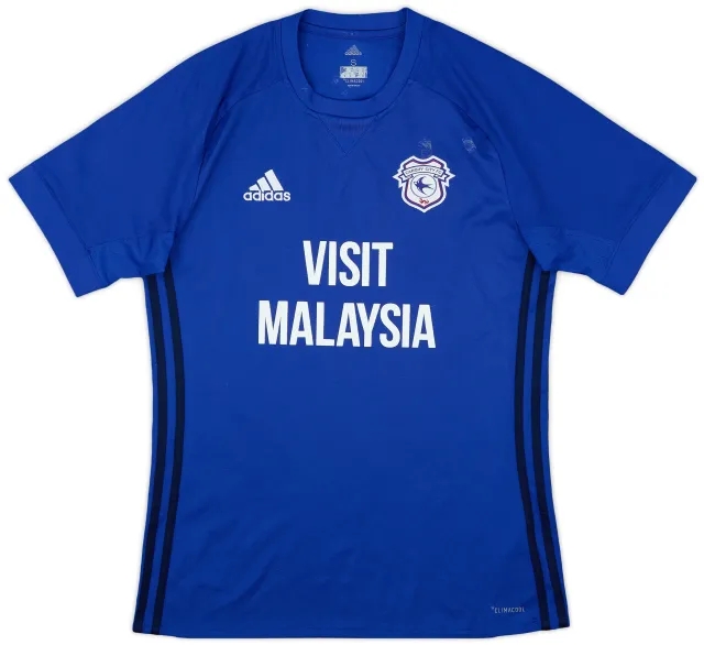 2017-18 Cardiff City Home Shirt - 5/10 - (S)