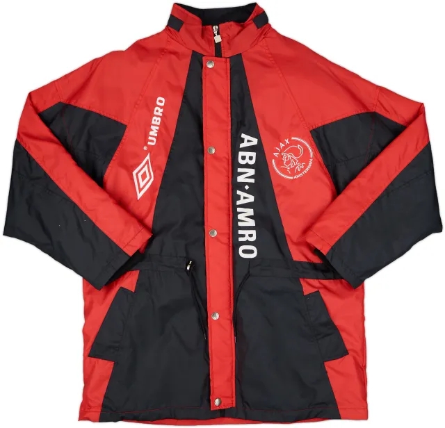 1994-95 Ajax Umbro Bench Coat - 8/10 - (XL)