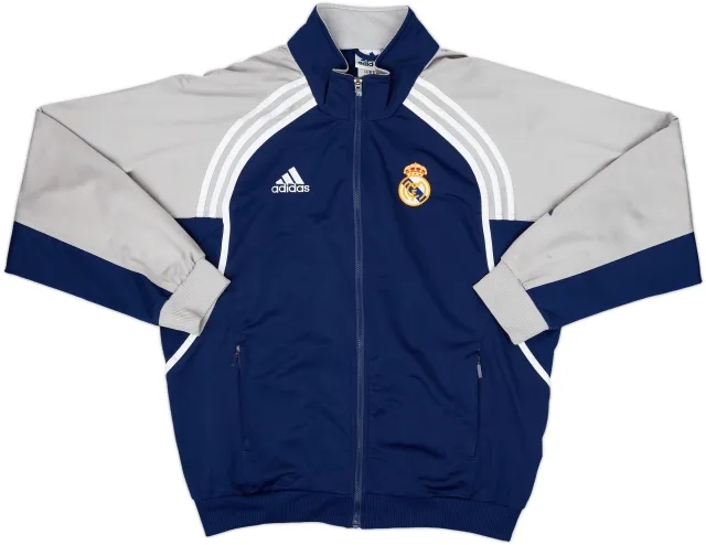 2000-01 Real Madrid adidas Track Jacket - 8/10 - (M/L)
