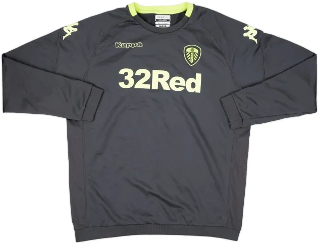 2016-17 Leeds Kappa Sweat Top - 8/10 - (XXL)