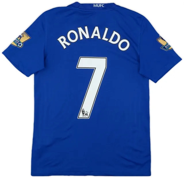 2008-09 Manchester United Third Shirt Ronaldo #7 - 7/10 - (L.Boys)