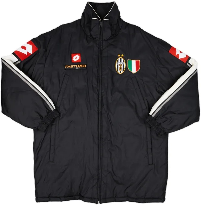 2002-03 Juventus Lotto Padded Bench Coat - 8/10 - (XL)