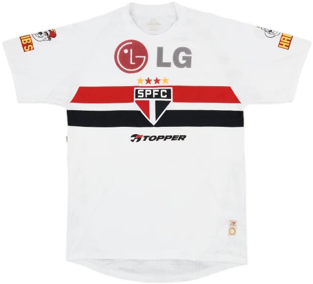 2004 Sao Paulo Home Shirt #10 - 6/10 - (L)