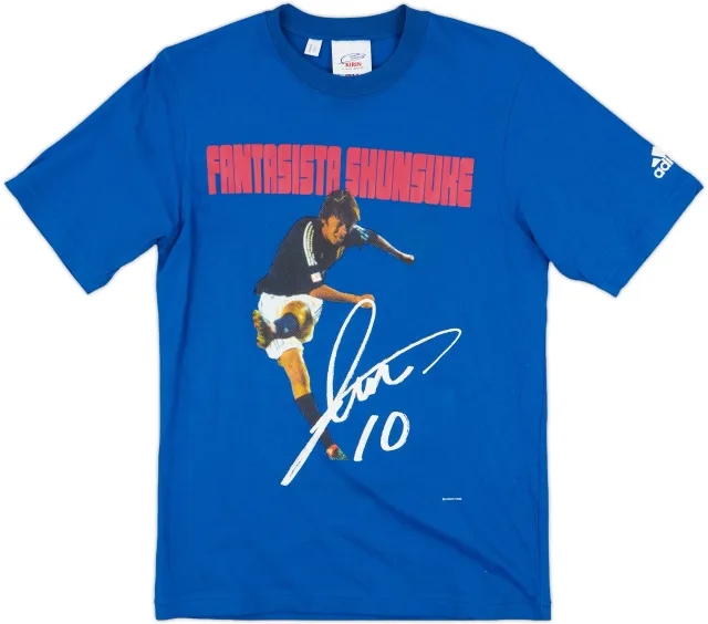 2004 Japan adidas 'Fantasista Shunsuke' Graphic Tee - 8/10 - (S)