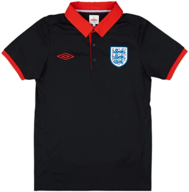 2010-11 England Umbro Polo Shirt - 10/10 - (S)