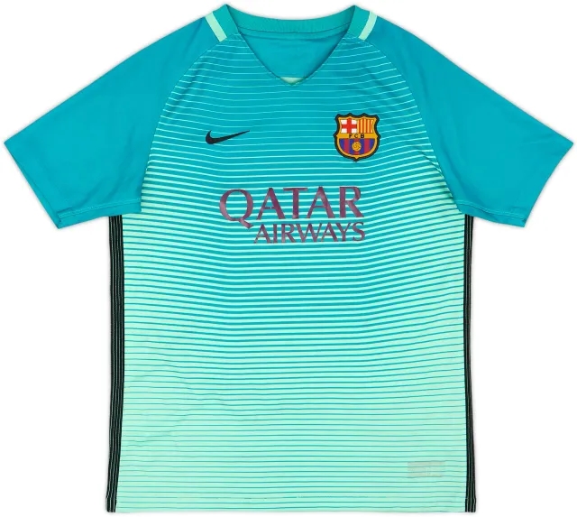 2016-17 Barcelona Third Shirt - 5/10 - (L.Boys)