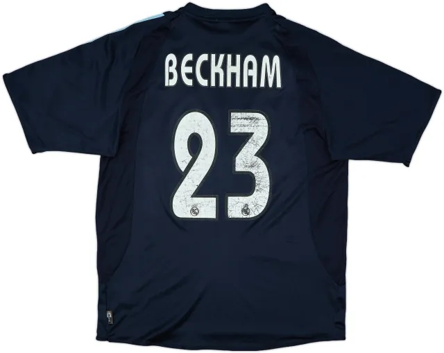 2003-04 Real Madrid Away Shirt Beckham #23 - 3/10 - (L)