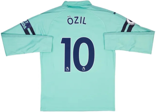 2018-19 Arsenal Third L/S Shirt Ozil #10 - 9/10 - (M)