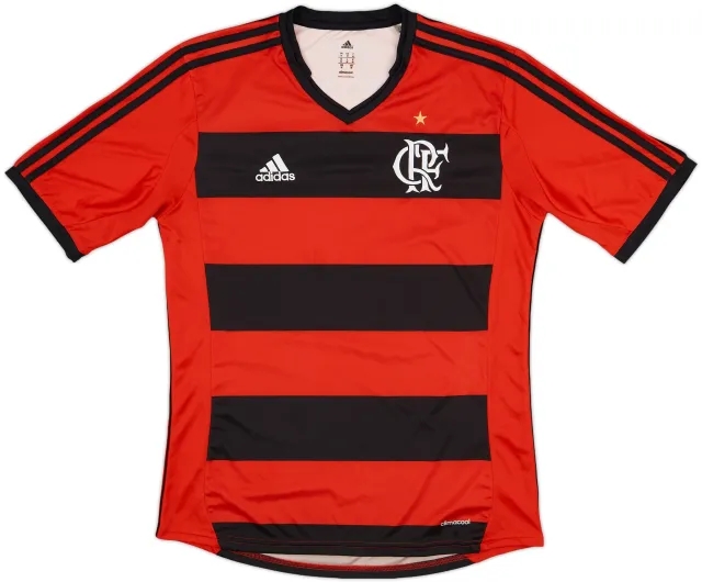 2013 Flamengo Home Shirt - 8/10 - (M)