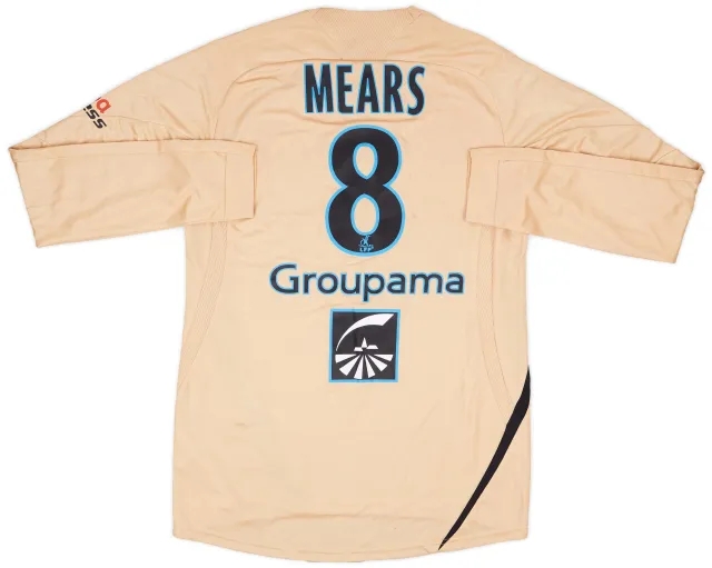 2008-09 Olympique Marseille Match Issue Third L/S Shirt Mears #8
