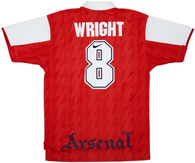 1994-96 Arsenal Home Shirt Wright #8 - 6/10 - (L)