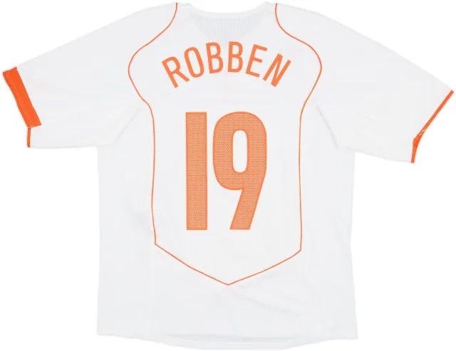 2004-06 Netherlands Away Shirt Robben #19 - 8/10 - (L)