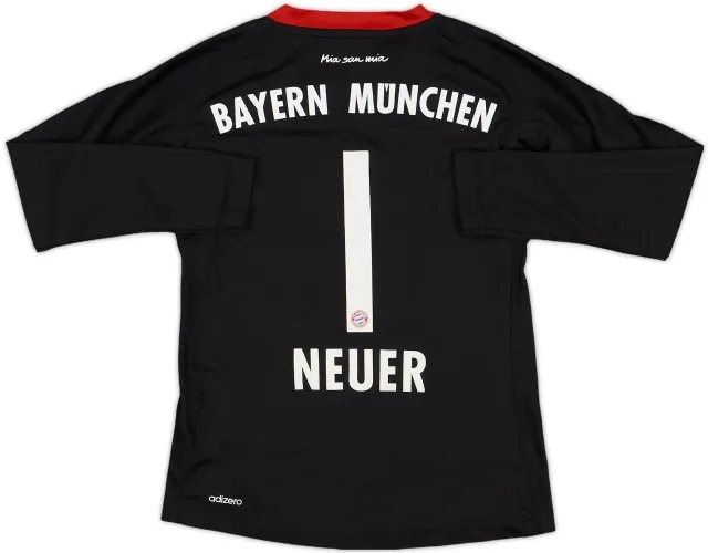 2017-18 Bayern Munich GK Shirt Neuer #1 - 9/10 - (7-8 Years)