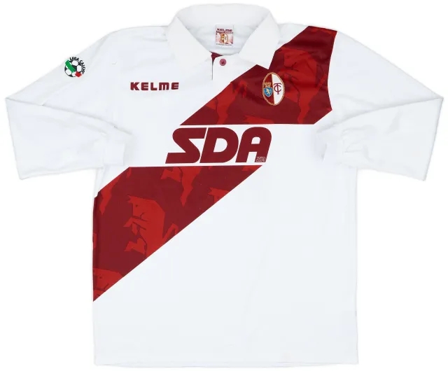 1998-99 Torino Match Issue Away L/S Shirt #10