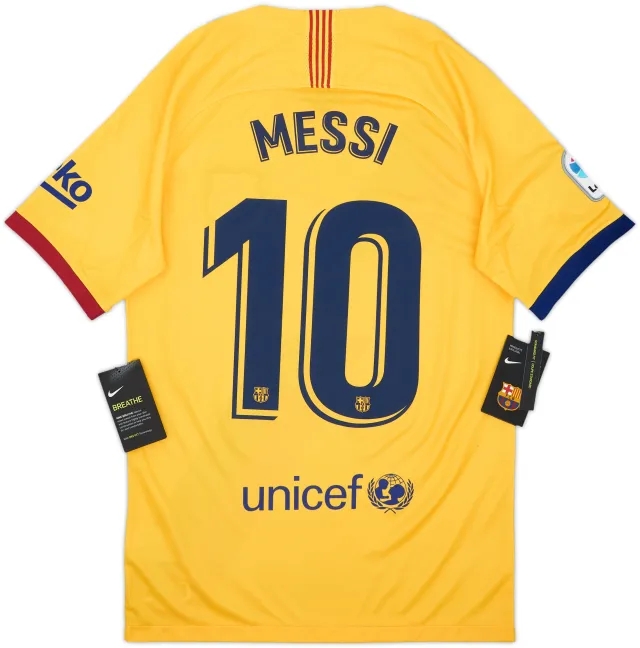 2019-20 Barcelona Away Shirt Messi #10 (S)