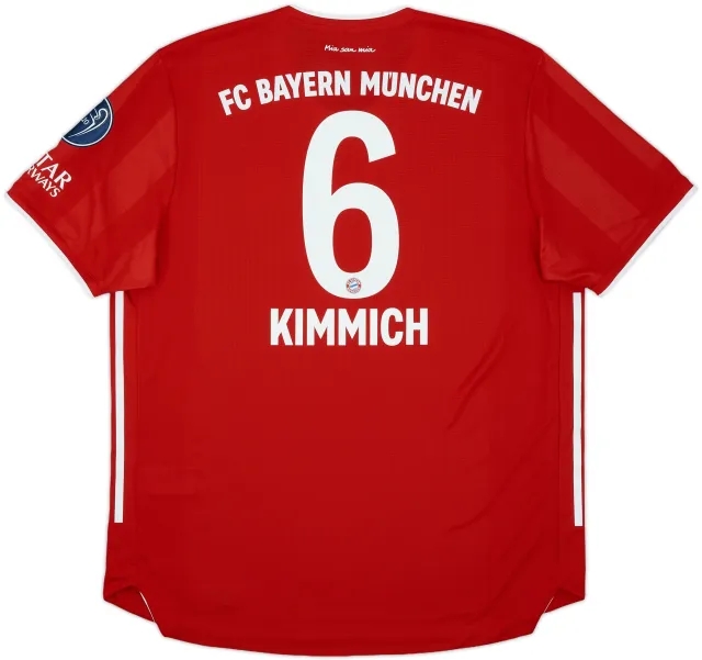 2020-21 Bayern Munich Authentic Home Shirt Kimmich #32 (XL)