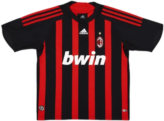 2008-09 AC Milan Home Shirt - 7/10 - (M.Boys)