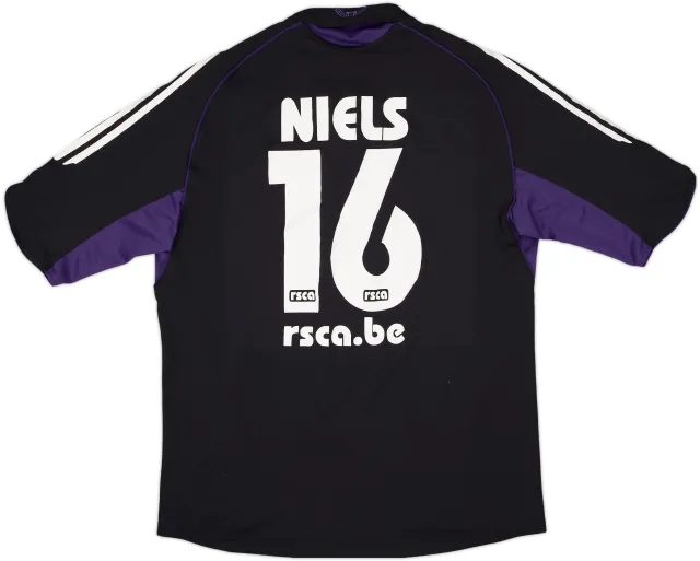 2005-06 Anderlecht Player Issue Away Shirt Niels #16 - 8/10 - (L)