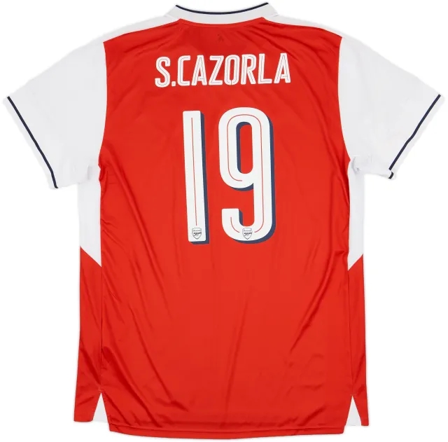 2016-17 Arsenal Home Shirt S.Cazorla #19 - 7/10 - (XL)