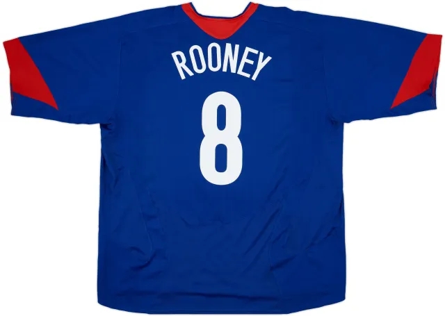 2005-06 Manchester United Away Shirt Rooney #8 - 5/10 - (3XL)