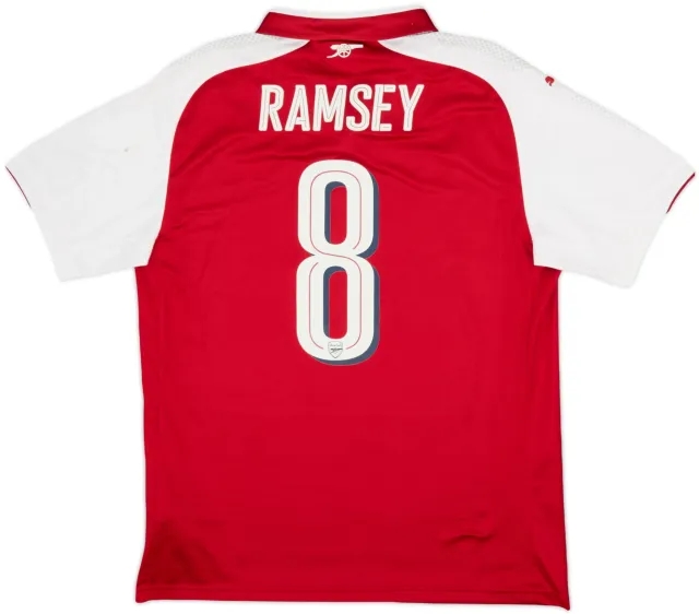 2017-18 Arsenal Home Shirt Ramsey #8 - 6/10 - (L)