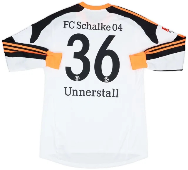 2013-14 Schalke Match Issue GK Shirt Unnerstall #36