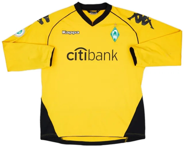 2007-08 Werder Bremen II Match Issue GK Shirt #1