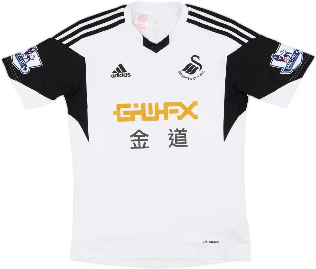 2013-14 Swansea Home Shirt - 6/10 - (XL.Boys)