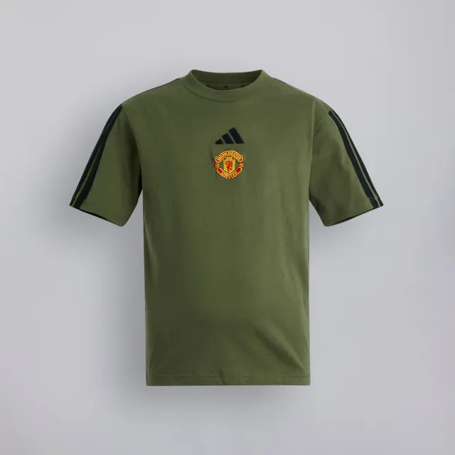 Manchester United x adidas Kids Essentials T-Shirt Green