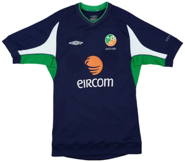 2002-03 Ireland Umbro Training Shirt - 8/10 - (M)