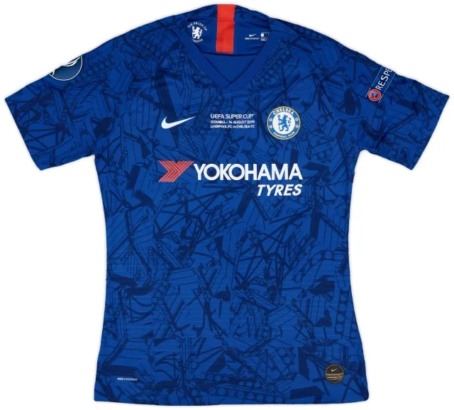 2019 Chelsea Player Issue Super Cup Home Shirt