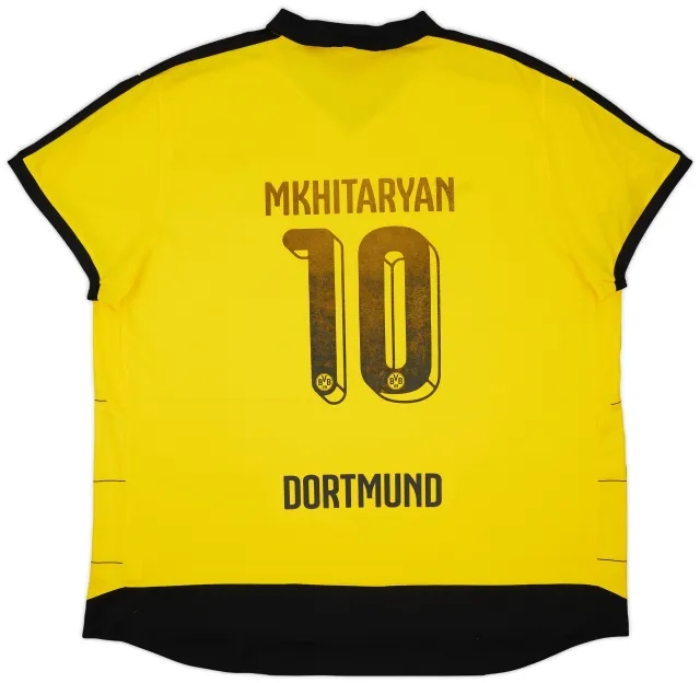 2015-16 Borussia Dortmund Home Shirt Mkhitaryan #10 - 4/10 - (5XL)