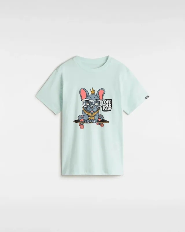 Vans - Little Kids Pawtastic T-Shirt (2-8 Years), Green