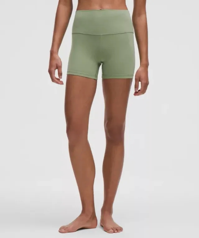 lululemon – Women's Align High-Rise Shorts – 4" – Color Green – Size 0