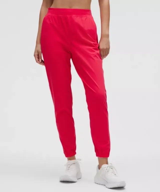 lululemon – Women's Adapted State High-Rise Joggers Full Length – Color Red – Size 0
