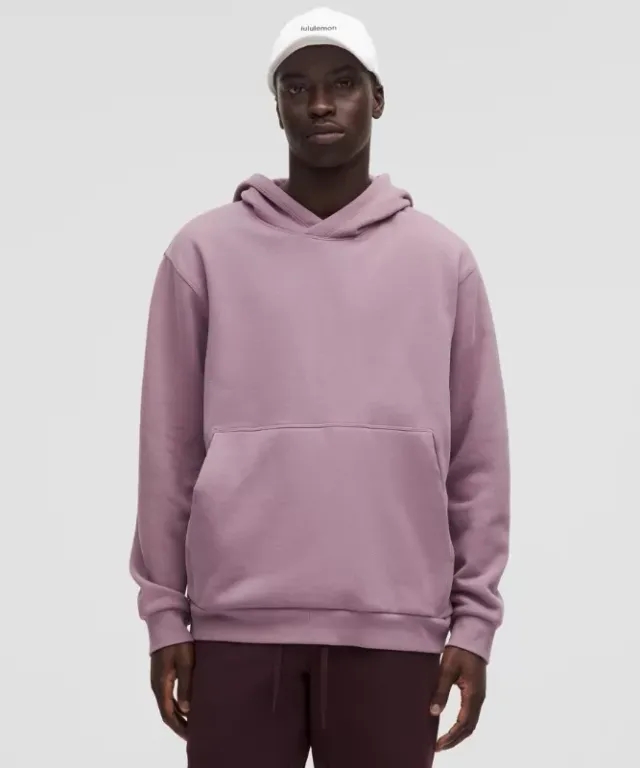 lululemon – Men's Steady State Pullover Hoodie – Color Purple – Size L