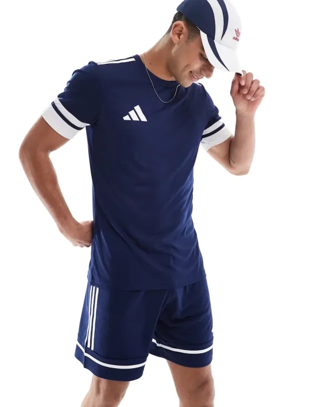 Adidas Football Squadra 25 T-Shirt In Navy