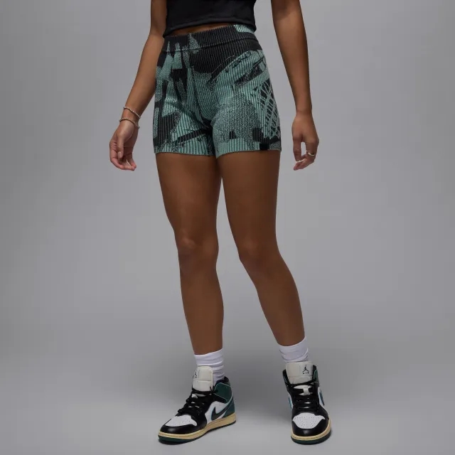 Nike Air Jordan Women's Knit Shorts - Green