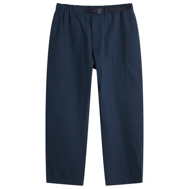 Moncler Men's Technical Seersucker Trousers Navy