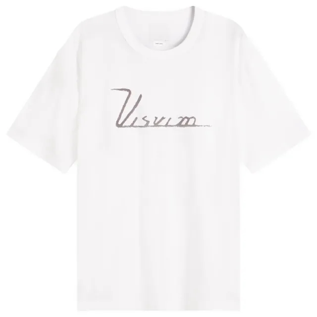 Visvim Men's Logo Jumbo T-Shirt Black
