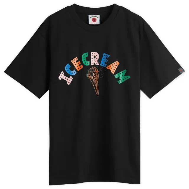 ICECREAM Men's Cone T-Shirt Black