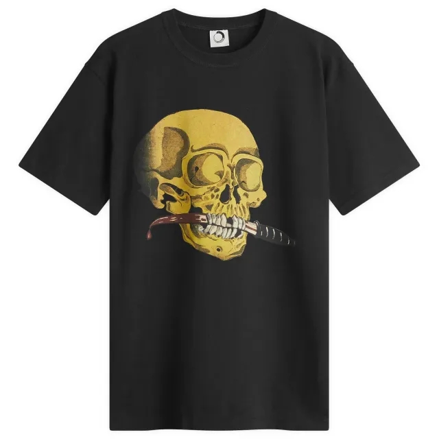 Endless Joy Men's Skull T-Shirt Black