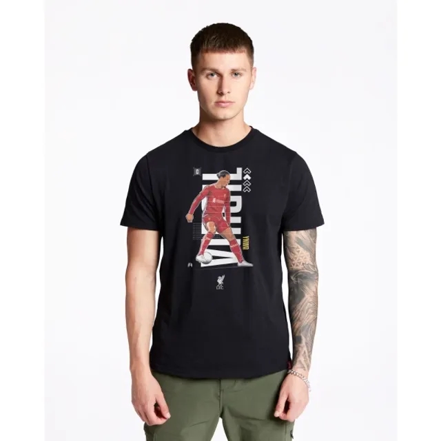 LFC 24/25 Adults Virgil Tee Black