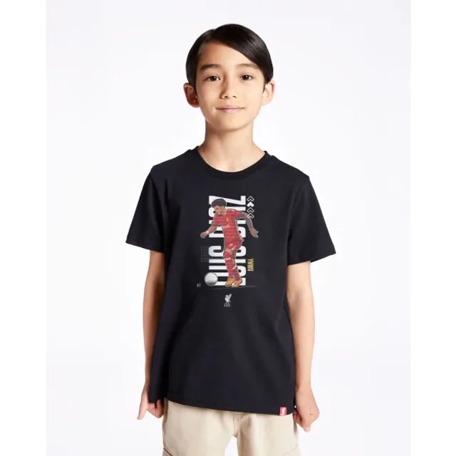LFC 24/25 Juniors Luis Díaz Tee Black