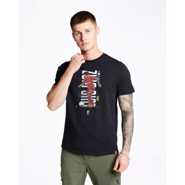 LFC 24/25 Adults Luis Díaz Tee Black