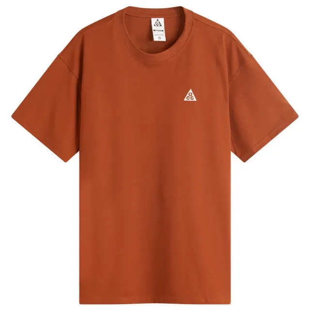 Nike Men's ACG Dri-Fit T-Shirt Cinnamon//Picante Red