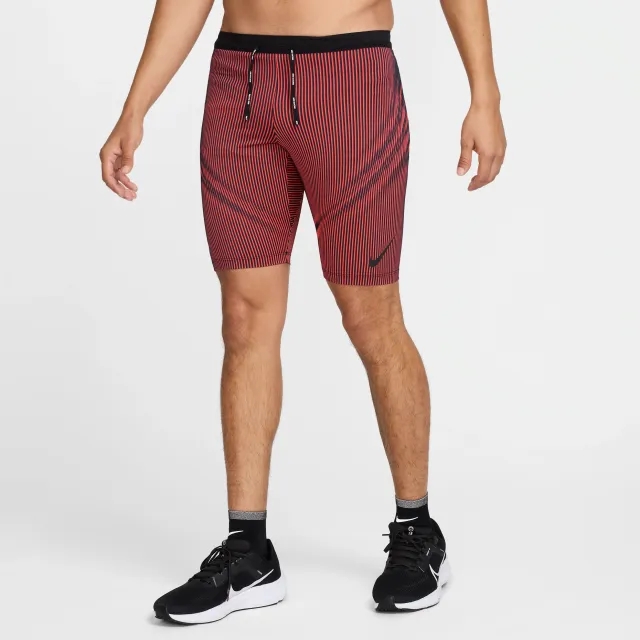 Nike AeroSwift Men's Dri-FIT ADV Running 1/2-Length Leggings - Black - Polyester/Elastane